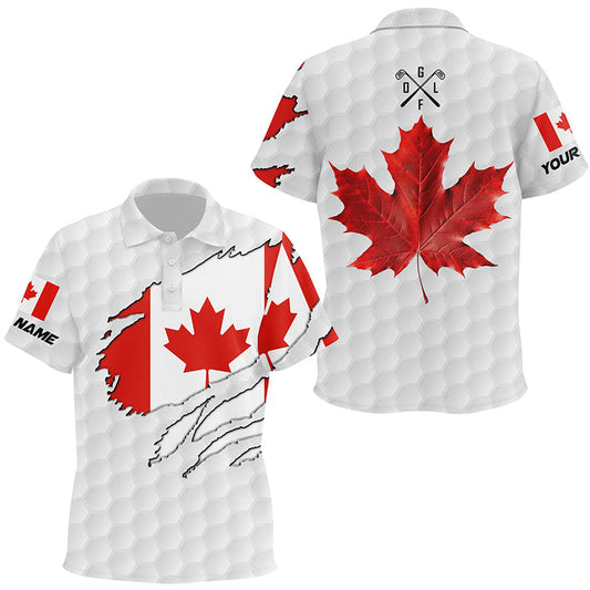 Personalized American flag patriotic golf white Kid golf polo shirts, custom golf gifts for Kid NQS7663
