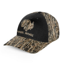 Load image into Gallery viewer, Turkey hunting hat waterfowl camo Custom Unisex hunting Baseball turkey hat cap NQS4193