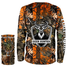 Load image into Gallery viewer, Deer Hunting big game camo Grim Reaper Custom Name 3D All over print shirts NQS742