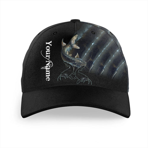 Catfish fishing scale Custom Catfish fishing hat Unisex Fishing Baseball Angler hat cap NQS9763