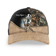 Load image into Gallery viewer, Deer hunting Custom hunting hat, deer camo hat Unisex Hunting Baseball hat hunt cap NQS2897