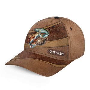 Inshore Texas Slam Redfish, Trout, Flounder fishing hats for men, women custom fisherman fishing hats NQS8622