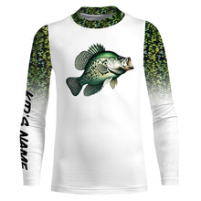 Load image into Gallery viewer, Crappie Fishing green scales 3D All Over print shirts personalized fishing apparel NQS575