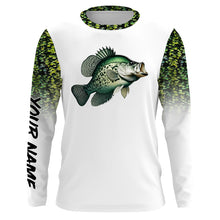 Load image into Gallery viewer, Crappie Fishing green scales 3D All Over print shirts personalized fishing apparel NQS575