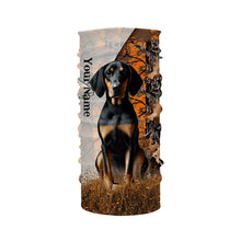 Load image into Gallery viewer, Coonhound dog hunting orange camo Custom Name Full Printing Shirts, best coon hunting dog Hunting Gift NQS4136