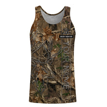 Load image into Gallery viewer, Deer Hunting tree camo Customize Name 3D All Over Printed Shirts Personalized Hunting gifts NQS2436