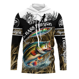 Bass fishing Performance Long Sleeve UV protection Customize fishing shirt for men, women, Kid NQS997