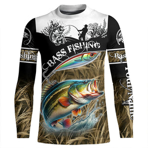 Bass fishing Performance Long Sleeve UV protection Customize fishing shirt for men, women, Kid NQS997