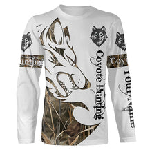 Load image into Gallery viewer, Coyote hunting predator camouflage Customize 3D All Over Printed Shirts Personalized hunting clothes NQS1041