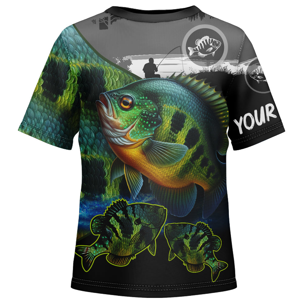Bluegill fishing scales customize performance long sleeves Fishing shirts, Bluegill fishing jerseys NQS5654