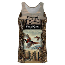 Load image into Gallery viewer, Pheasant Hunting Camo Customize Name 3D All Over Printed Shirts Personalized gift For Hunting Lovers NQS684