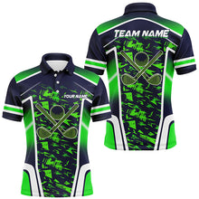 Load image into Gallery viewer, Gradient Green Camo Mens Golf Polo Shirts Custom Golf Tops for men, gifts for golf lovers NQS8195