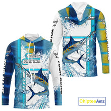 Load image into Gallery viewer, Blue Marlin fishing scales custom Marlin fishing team jerseys, Marlin offshore fishing apparel NQS10870