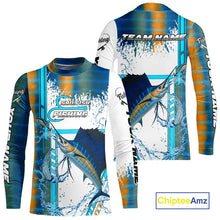 Load image into Gallery viewer, Sailfish fishing scales custom Sailfish fishing team jerseys, Sailfish offshore fishing apparel NQS10871