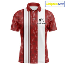 Load image into Gallery viewer, Customized Retro Bowling Team Shirts For Men That's some bowshit Funny Bowling Pattern Jerseys| Red NQS11509