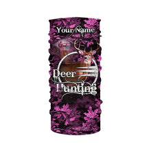 Load image into Gallery viewer, Deer hunting pink camo Custom Name  3D Full Printing hunting shirts, hunting apparel for deer hunter NQS1858