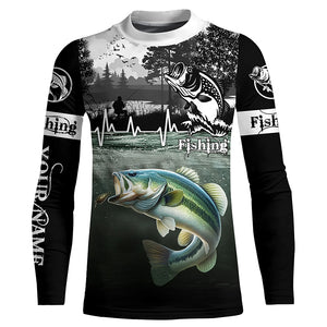 Largemouth Bass Customize Name 3D All Over Printed Shirts Personalized Fishing gift NQS627