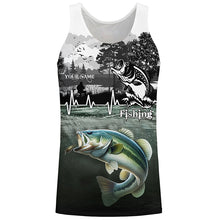Load image into Gallery viewer, Largemouth Bass Customize Name 3D All Over Printed Shirts Personalized Fishing gift NQS627