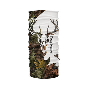 Deer skull reaper hunting big game camouflage hunting clothes Customize 3D All Over Printed Shirts NQS1044