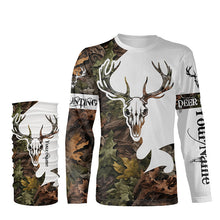 Load image into Gallery viewer, Deer skull reaper hunting big game camouflage hunting clothes Customize 3D All Over Printed Shirts NQS1044