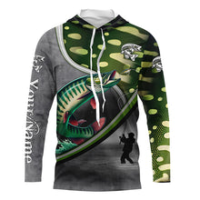 Load image into Gallery viewer, Musky muskellunge fishing scales personalized muskie fishing shirts, sun protection fishing apparel NQS3290