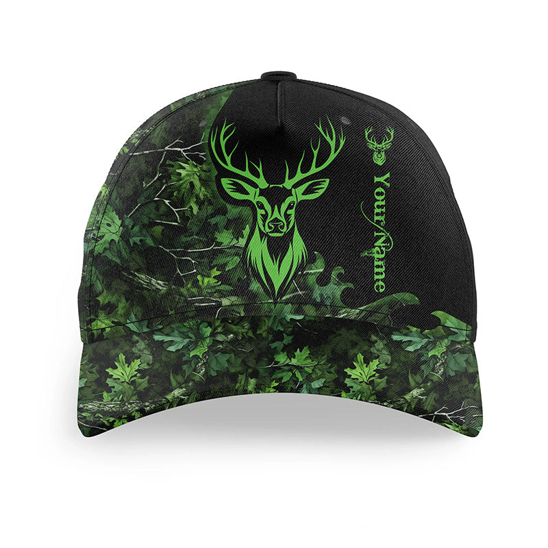 Deer hunting green camo hunters Custom camo hunting hats, deer hunter hat NQS4018