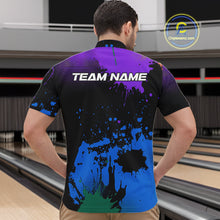 Load image into Gallery viewer, Personalized Bowling Polo, Quarter Zip Shirts For Men Custom Team Bowling Jersey Gift For Bowlers NQS10596