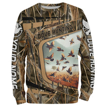 Load image into Gallery viewer, Dove hunting camo custom name 3D all over print Shirts Personalized Dove bird hunting gifts FSD2391