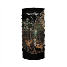 Load image into Gallery viewer, Deer Hunting Gripm Reaper Camouflage Custom Name all over print Shirts, Deer Hunting Gifts Shirt FSD760