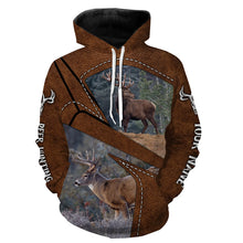 Load image into Gallery viewer, Deer Hunting Custom Name All over printed Shirts for Deer Hunter, Personalized Deer Hunting Gifts FSD2941