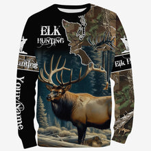 Load image into Gallery viewer, Best Elk Hunting Camouflage Shirts for Elk Hunters, Personalized Hunting Shirts FSD882