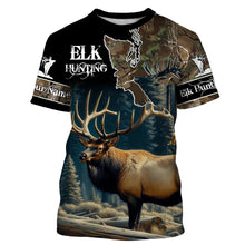 Load image into Gallery viewer, Best Elk Hunting Camouflage Shirts for Elk Hunters, Personalized Hunting Shirts FSD882