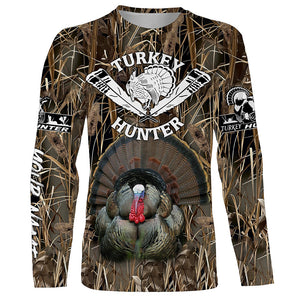 Personalized Turkey Hunting camouflage custom Name all over print Shirt, hunting gifts FSD108