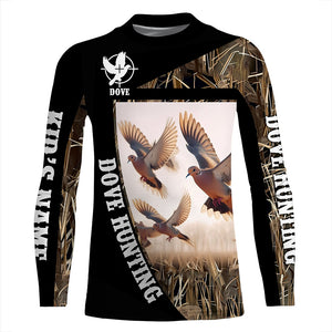 Dove hunting Camo custom name all over printed Shirts, Gift for hunters FSD4606