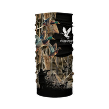 Load image into Gallery viewer, Personalized Duck Hunting Waterfowl Camo Shirts for Men, Kid, Duck Hunting clothes, hunting gifts FSD702