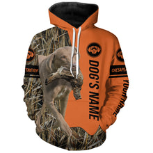 Load image into Gallery viewer, Chesapeake Bay Retriever Hunting Dog Customized Name All over printed Shirts, Hunting Gifts FSD4083