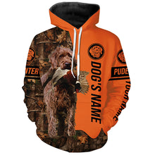 Load image into Gallery viewer, Pheasant Hunting with Dogs Pudelpointer customize Name Shirts for Bird Hunter, Pudel pointer dog shirt FSD4033