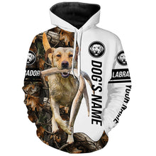 Load image into Gallery viewer, Yellow Labrador Antler Shed Hunting Labs Customize Name All over print Shirts FSD3586
