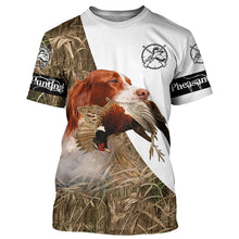 Load image into Gallery viewer, Personalized Pheasant hunting with dog English Setter 3D All over print Shirt, Hoodie FSD3697