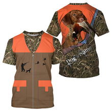 Load image into Gallery viewer, Vizsla Pheasant hunting Dog Custom name all over print Vest Shirts for Pheasant hunter, Bird hunter FSD3993