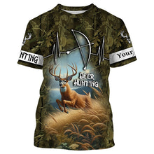 Load image into Gallery viewer, Best Deer Hunting Camouflage Custom name Shirts for Hunter, Deer Hunting Gifts FSD392