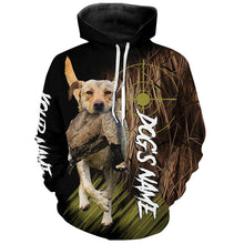 Load image into Gallery viewer, Yellow Labrador Retriever Custom Name Hunting Dog Shirts for Hunter, Gifts for Hunters FSD4551