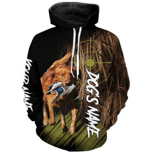 Load image into Gallery viewer, Red Golden Retriever Custom Name Hunting Dog Shirts for Hunter, Gifts for Hunters FSD4570