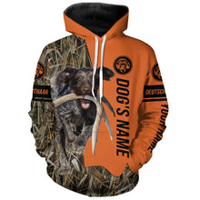 Load image into Gallery viewer, Deutsch Drahthaar Hunting Dog Customized Name Shirts for Hunters FSD4191