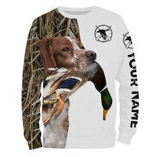 Load image into Gallery viewer, Duck Hunting With Dog Brittany Spaniel Customize Name Shirts, Personalized Gifts - FSD2785