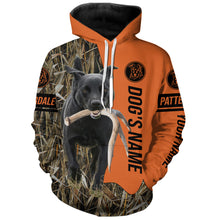 Load image into Gallery viewer, Patterdale Dog Hunting customized Name all over printed Shirt, Personalized hunting Gift FSD4160