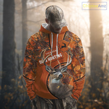 Load image into Gallery viewer, Whitetail Deer Hunting Shirt Orange Camo 3D All Over Print Personalized Gift for Hunters NHT38