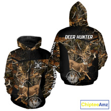 Load image into Gallery viewer, Forest Camo Deer Hunting Shirt, Deer Hunting With Full All Over 3D For Deer Hunters NHT247
