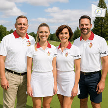 Load image into Gallery viewer, Funny Chicken Golf Polo Shirt Personalized Custom Name Golf Lover Polo For Men NHT948