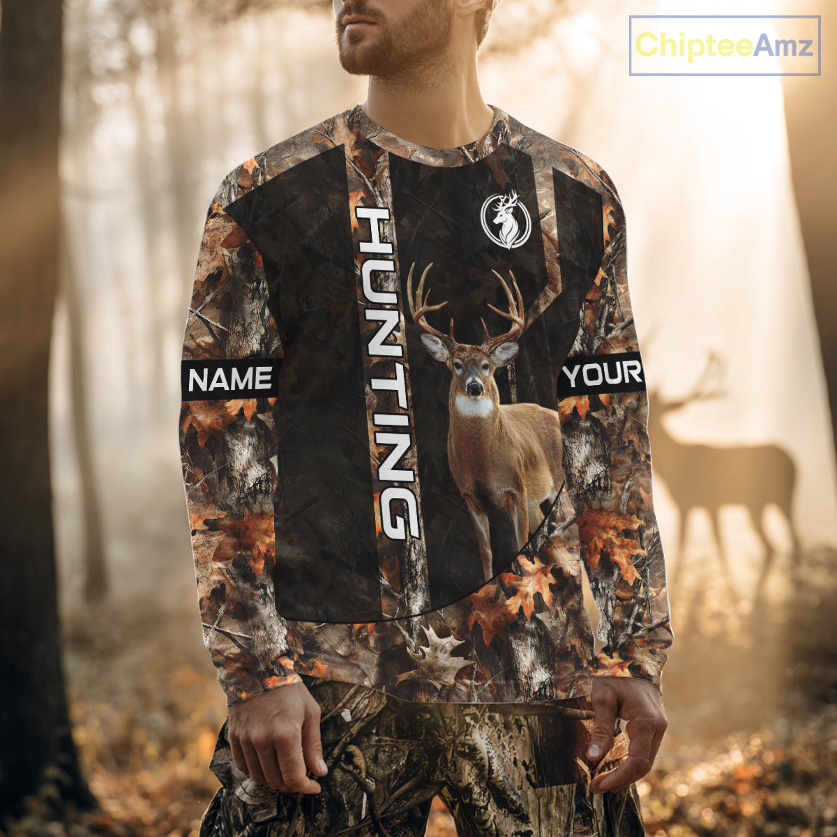 Deer Hunting Custom Name Camouflage Hunting Clothes, Deer Hunting Outfit, Hunting Shirt NHT252